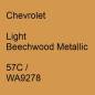 Preview: Chevrolet, Light Beechwood Metallic, 57C / WA9278.